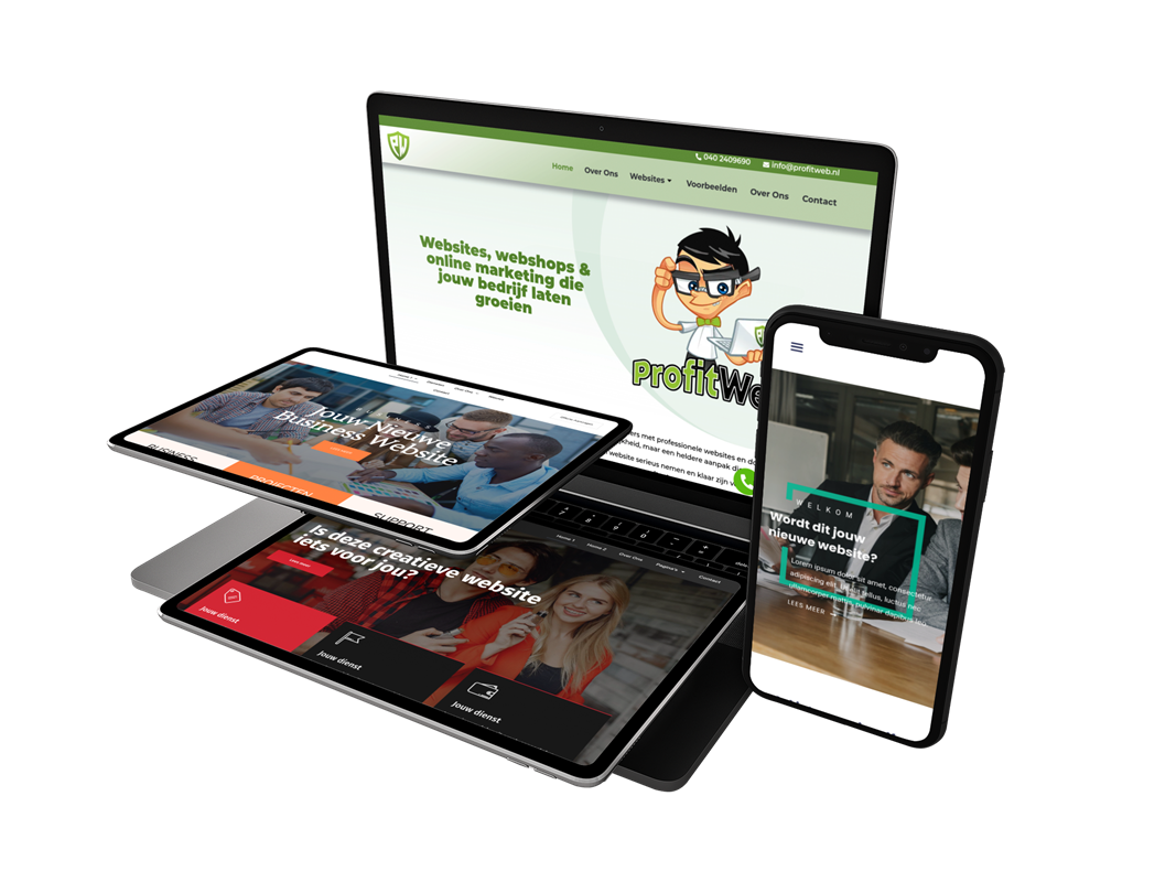 Profitweb screen website laten maken kosten