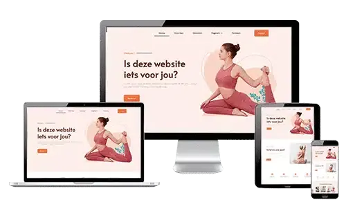Voorbeeld maatwerk website gemaakt door ProfitWeb